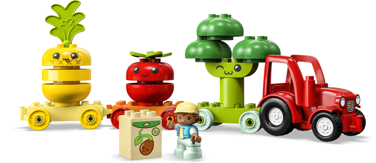 LEGO® DUPLO® Creative Play - Obst- und Gemüse-Traktor